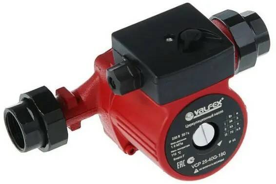 Циркуляционный насос VALFEX VCP 25-40 G 180 мм (с гайками) (8)