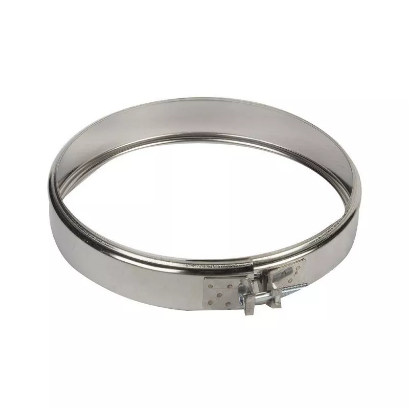 Хомут обжимной, ф 130, AISI 439/0,5мм, h=46мм												